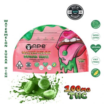 APE - Watermelon Sugar High - Gummies 100MG