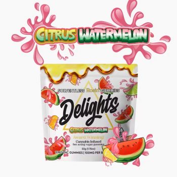 Delights Gummies  - Citrus Watermelon - 100MG