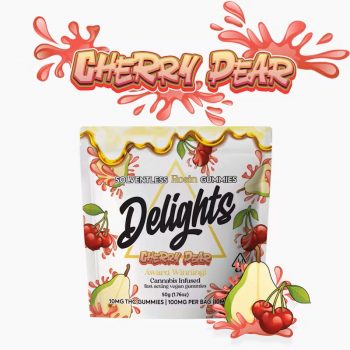 Delights Gummies  - Cherry Pear - 100MG