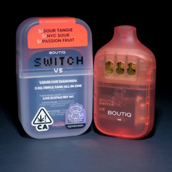 Boutiq Switch V5 – Sour Tangie X NYC Sour X Passion Fruit – AIO 2G