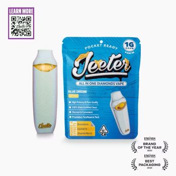Jeeter - Blue Dream - Diamonds Vape 1G (AIO)